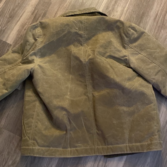 FLINT AND TINDER
Flannel-Lined Quilted Waxed Rancher
 in Field Tan - Picture 2 of 10